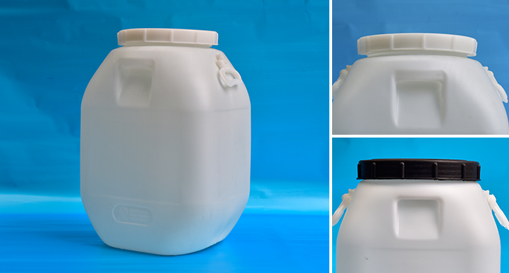 凯达50L白色方桶（食品桶）